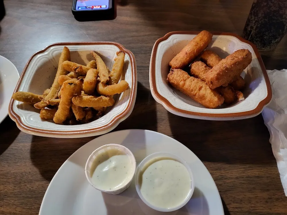 Cheese Sticks and Pickle Fries