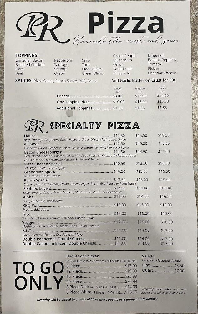 Poor Richard's Restaurant Menu image 3