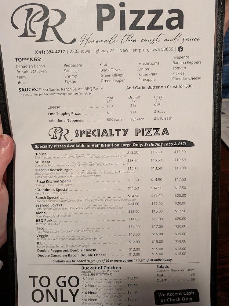 Poor Richard's Restaurant Menu image 4