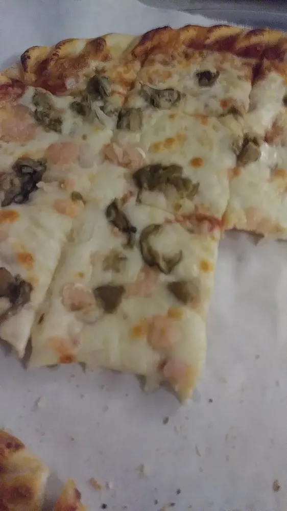 Shrimp and Oyster Pizza